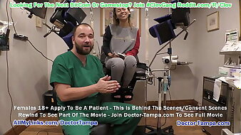 $CLOV Be proper Doctor Tampa While He Examines Kalani Luana For New Student Physical At Tampa University! Full Movie At Doctor-Tampa.com